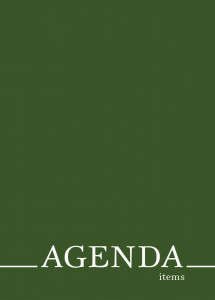 Agenda. Green