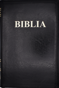 Biblia 083PF - format XL coperta din piele si fermoar