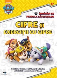 Carte Paw Patrol Cifre si exercitii