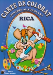 Carti de colorat cu Rica