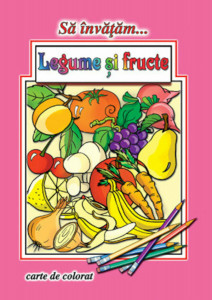Legume si fructe carte colorat