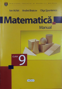 Matematica cl.9. Manual. Achiri I.