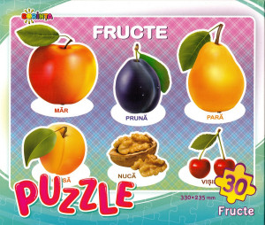 Puzzle. Fructe. 30