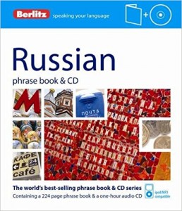 Russian phrase book&CD