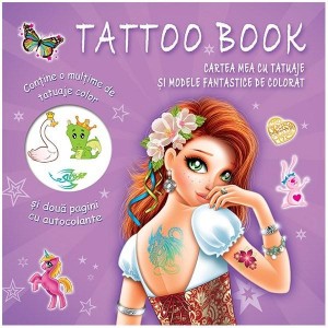 Tatoo book. Cartea mea cu tatuaje si modele fantastice de colorat. 2016