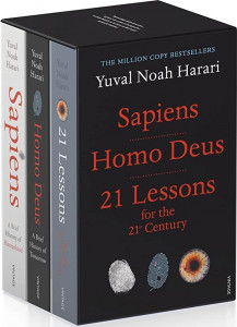 Yuval Noah Harari 3 Books Collection Set (Sapiens Homo Deus 21 Lessons for the 21st Century)