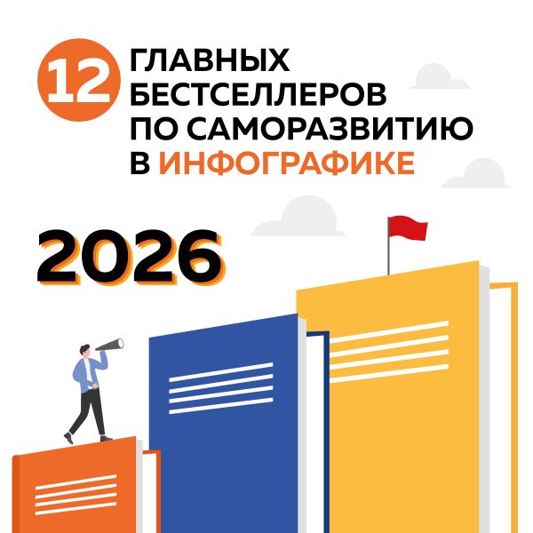 12 главных бестселлеров по саморазвитию. Календарь настенный на 2026 год