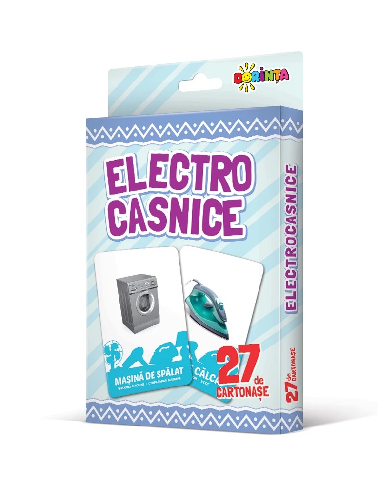 27 de cartonase. Electrocasnice