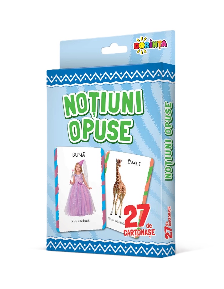 27 de cartonase. Notiuni opuse