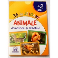 36 de jetoane. Animale domestice si salbatice