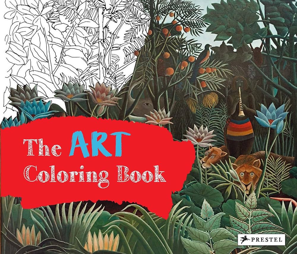 5 THE ART COLORING BOOK