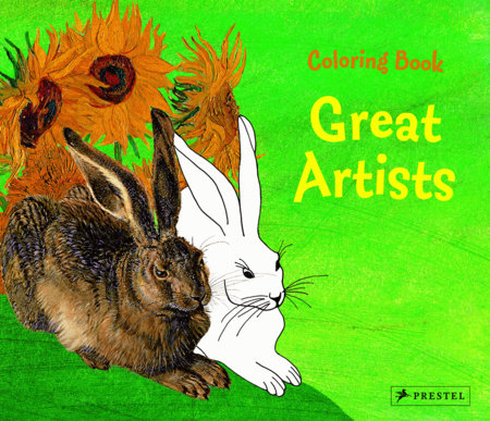 8 GREAT ARTISTS: COLORING BOOK