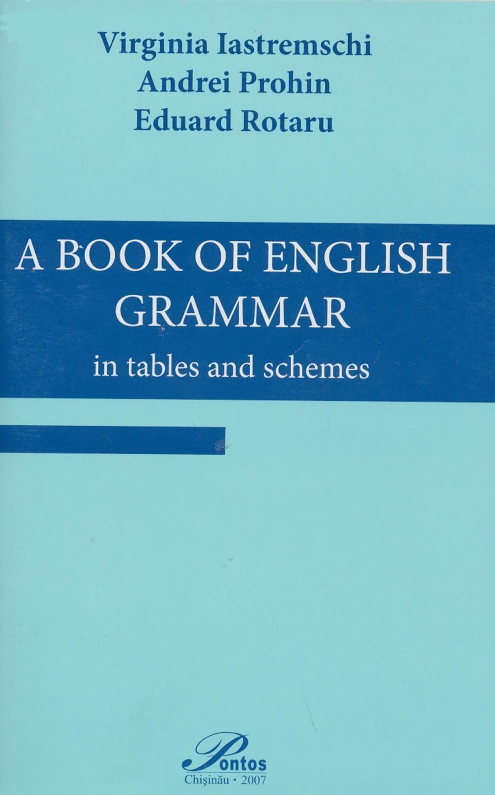 A book of english grammar