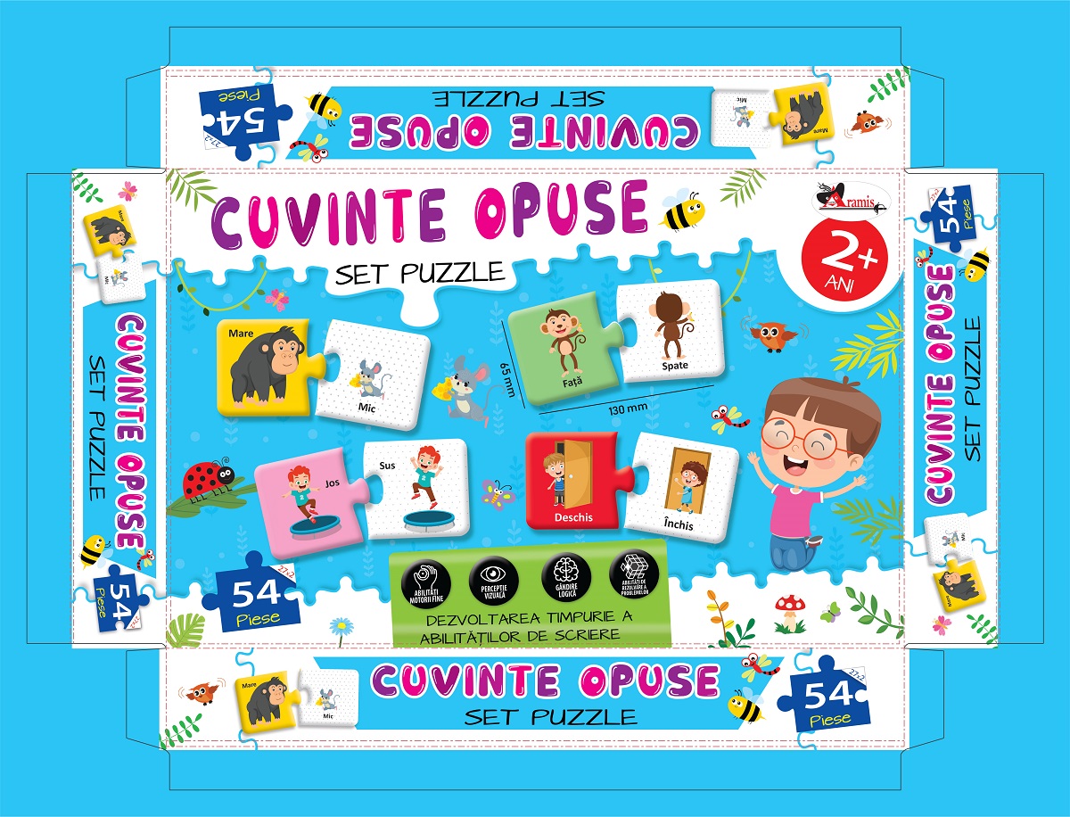 Cuvinte opuse.Puzzle