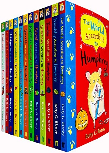According to Humphrey the Hamster Series Collection 12 Books Set by Betty G. Birney
