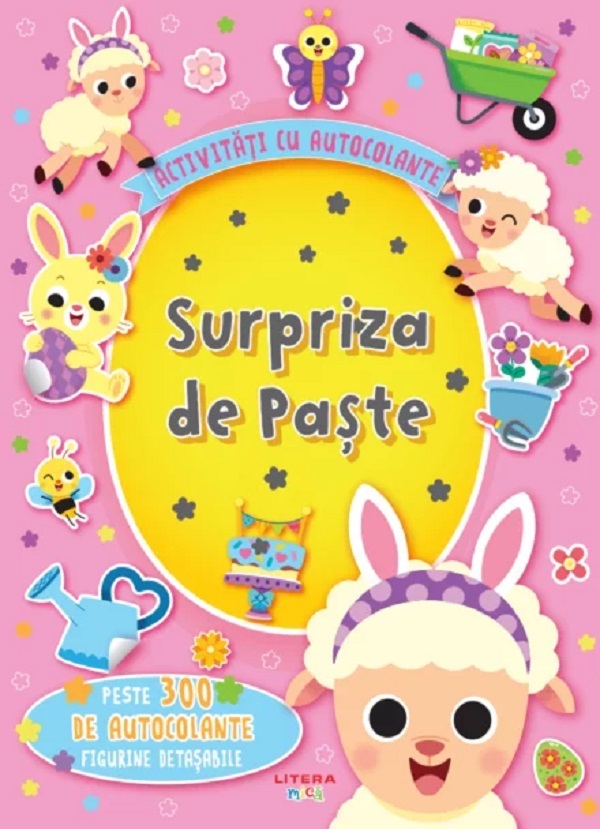 ACTIVITATI CU AUTOCOLANTE. SURPRIZA DE PASTE