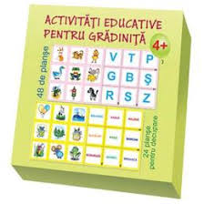 Activitati educative pentru gradinita 1cutie -48 de planse