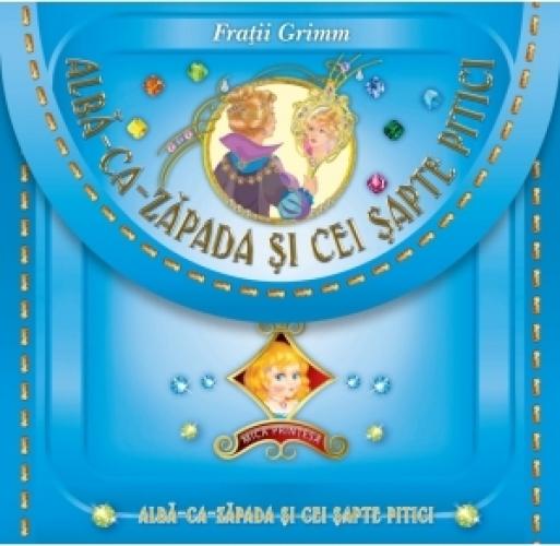 Alba ca Zapada si cei Sapte Pitici./cu posetuta/