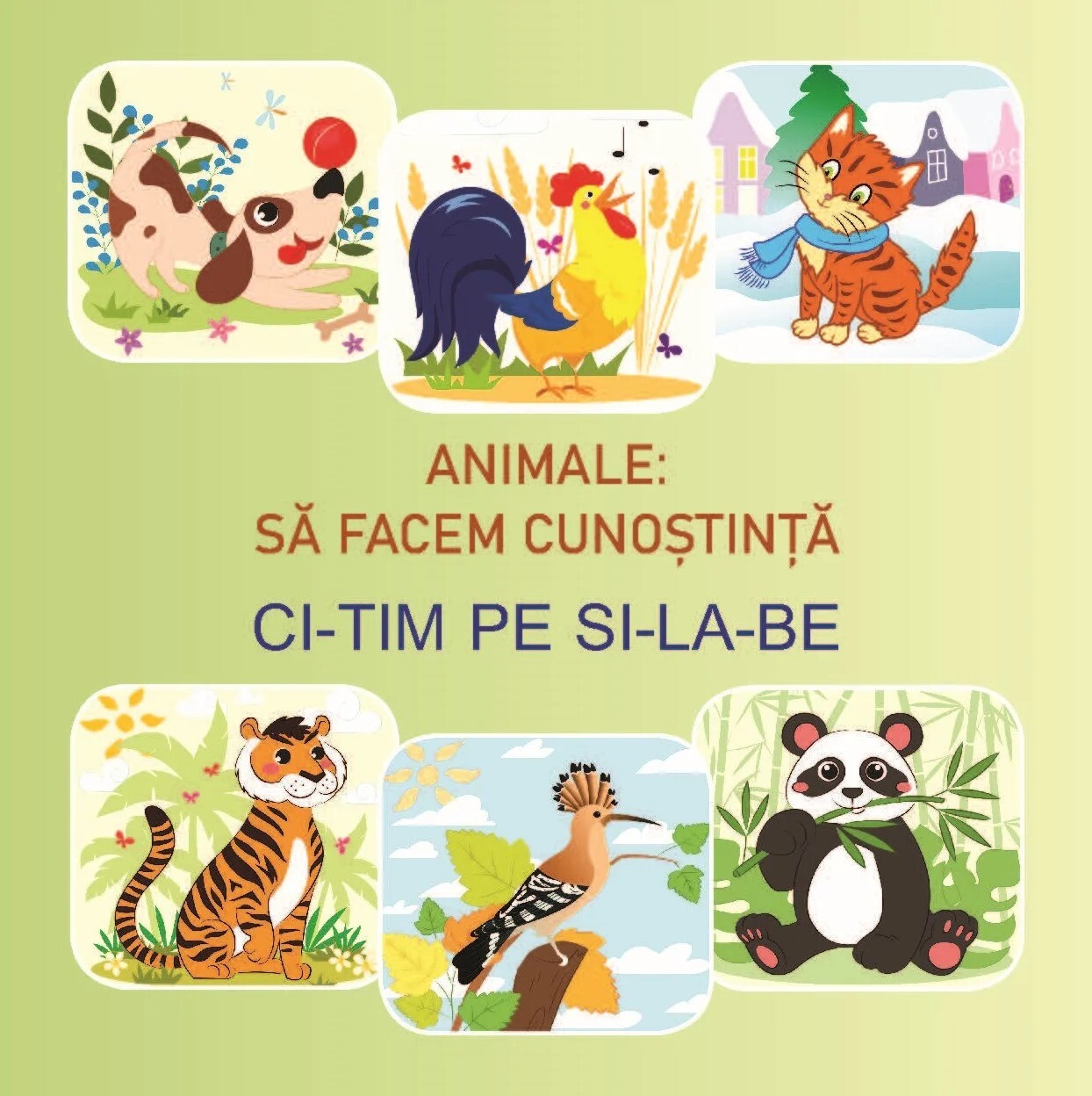 Animale sa facem cunostinta .Ci-tim pe si-la-be