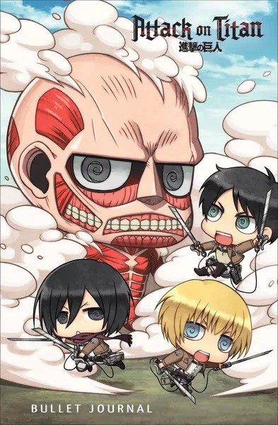 Атака титанов. Bullet Journal на каждый день. Чиби