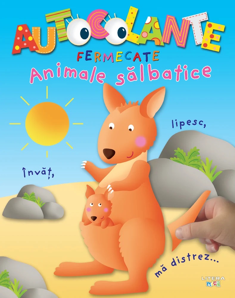 AUTOCOLANTE FERMECATE. ANIMALE SALBATICE