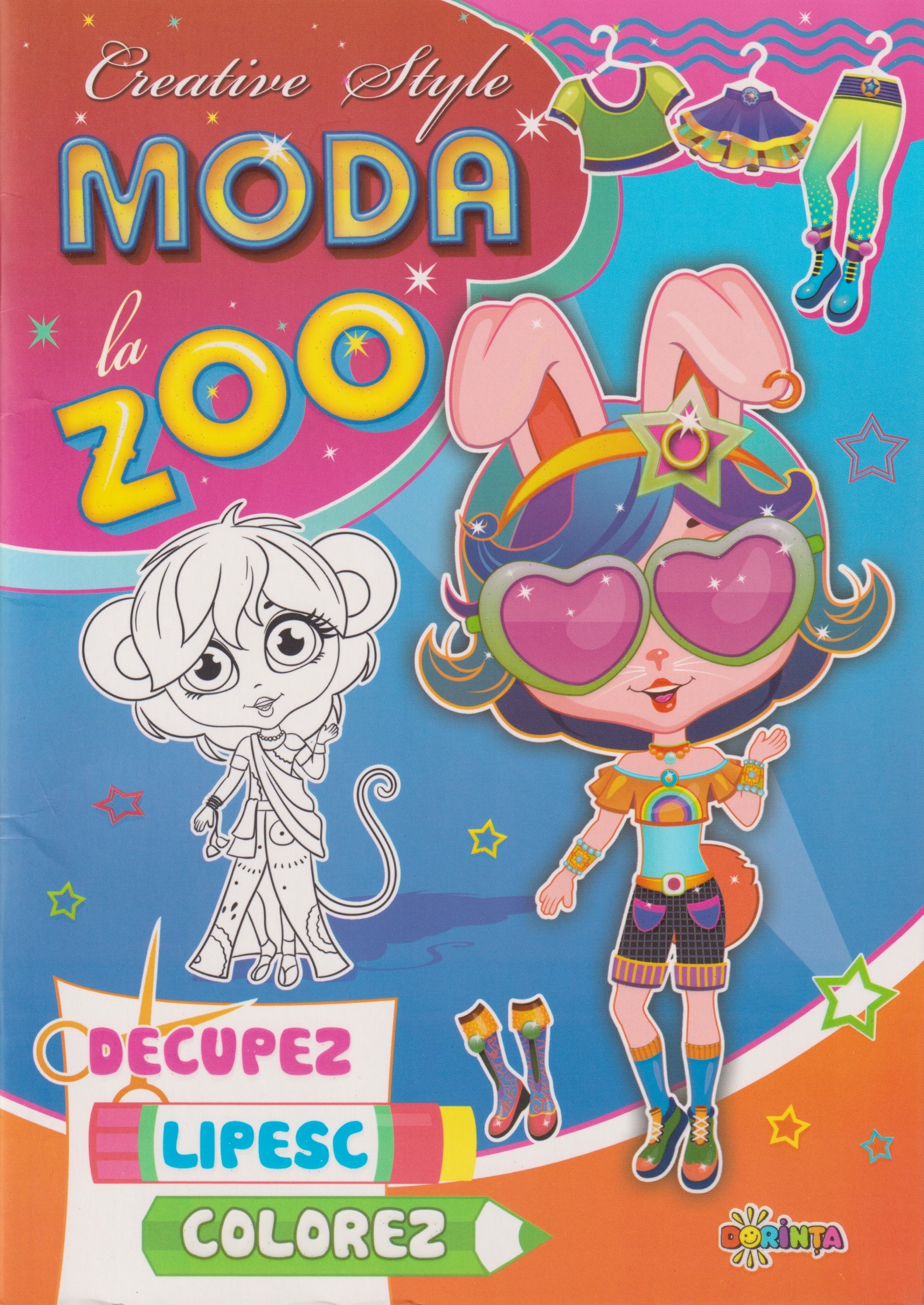 Autocolante + Moda la Zoo