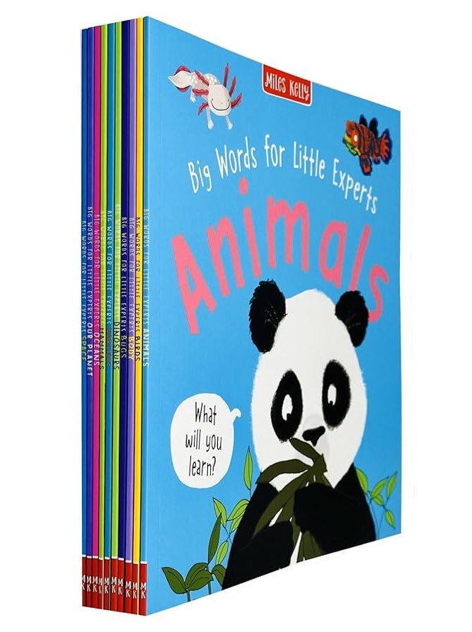 Big Words for Little Experts 10 Books Collection Set