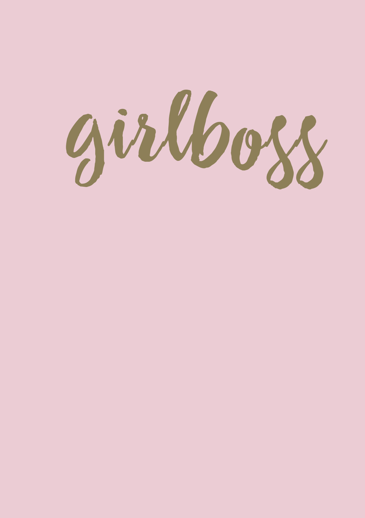 Блокнот. Girlboss