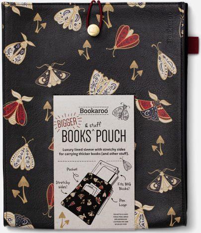 Bookaroo Books & Stuff Pouch Moths