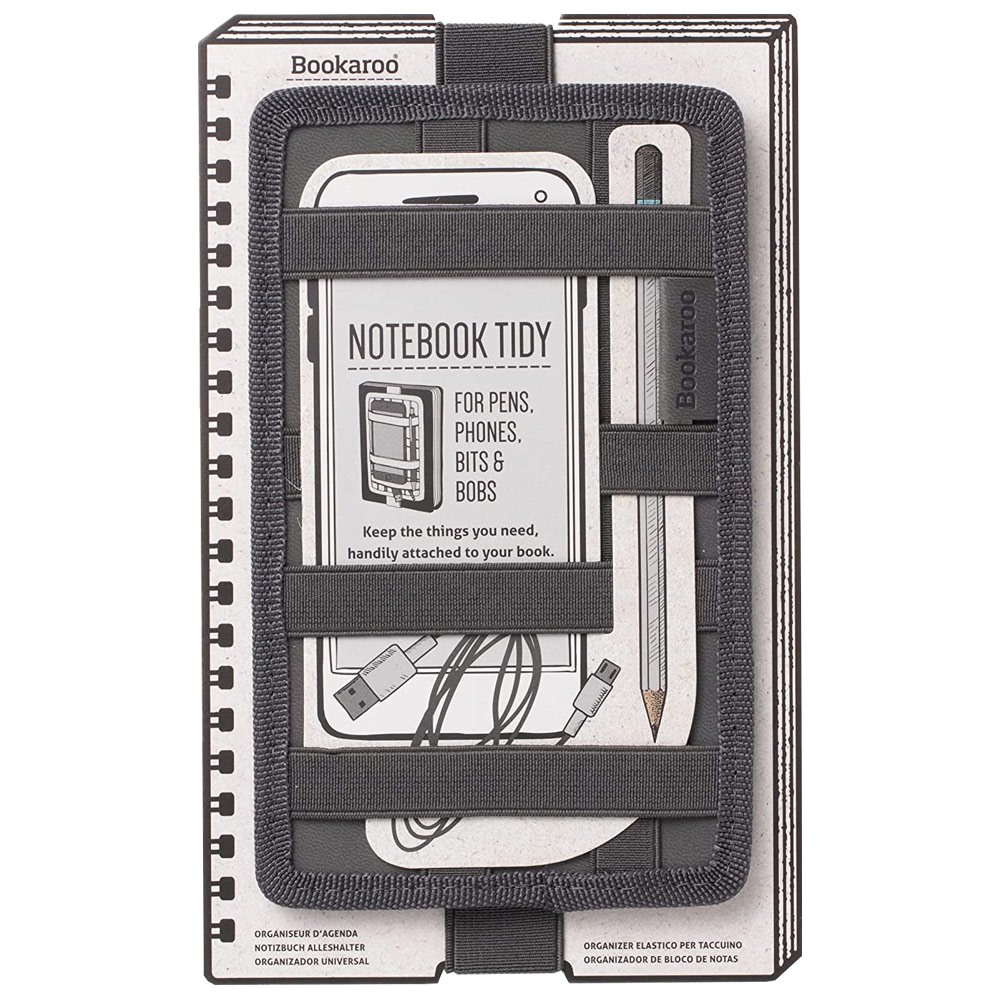 Bookaroo Notebook Tidy Black