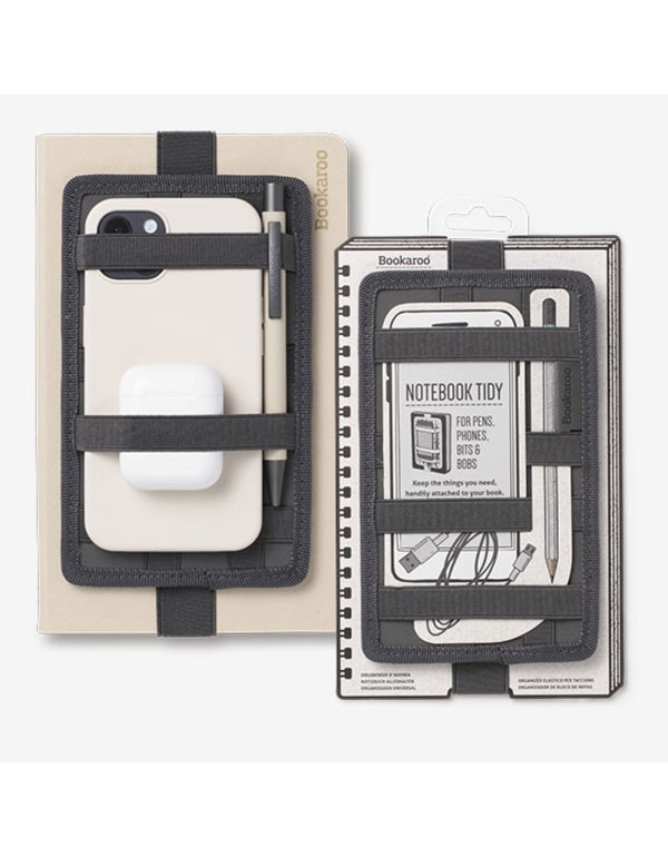 Bookaroo Notebook Tidy Charcoal