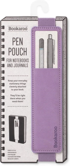 Bookaroo Pen Pouch Aubergine