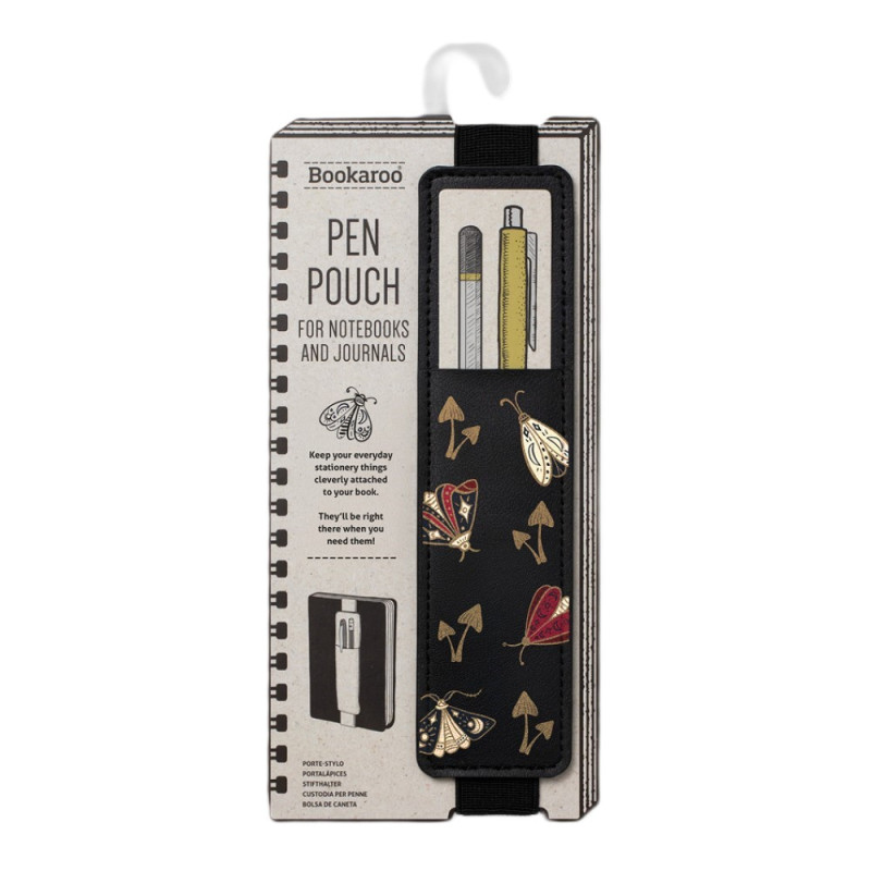 Bookaroo Pen Pouch Moths