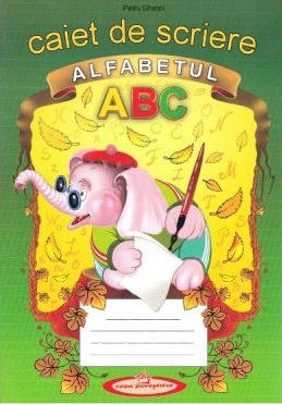 Caiet de scriere Alfabetul