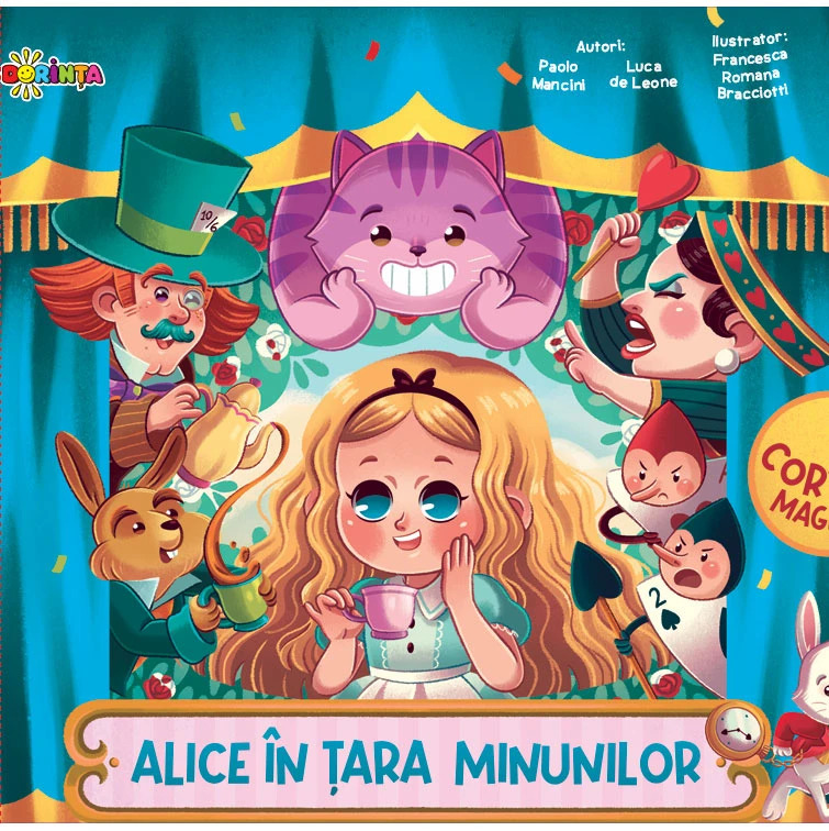 Carte 5 cortine magice. Alice in Tara Minunilor