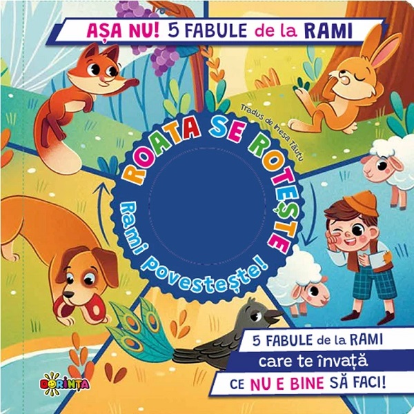 Carte 5 Spirale cu secrete. Asa nu! 5 fabule de la Rami
