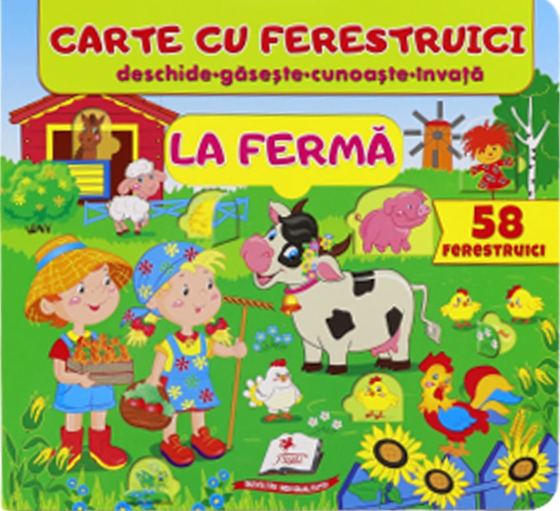 Carte cu ferestruici La ferma