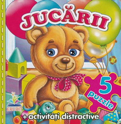 Carte cu puzzle Jucarii