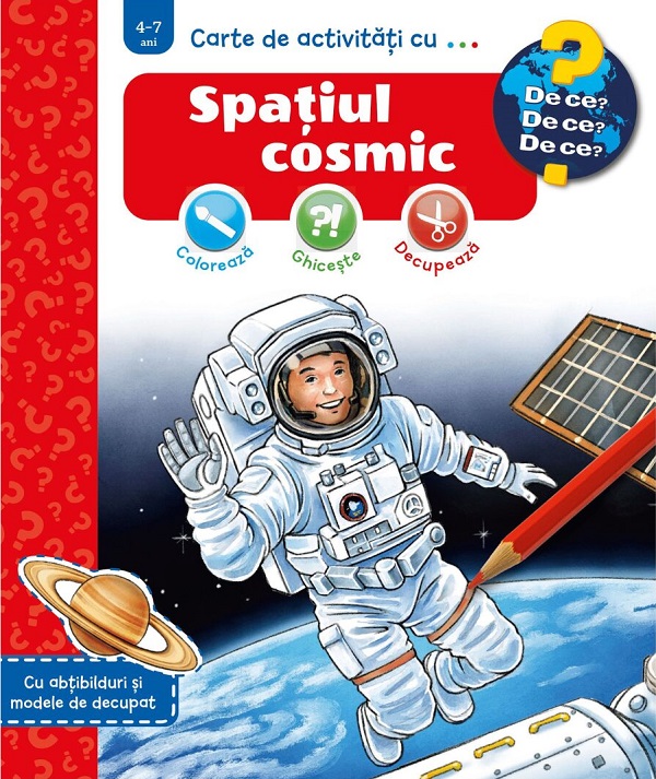 Carte de activitati cu... Spatiul cosmic