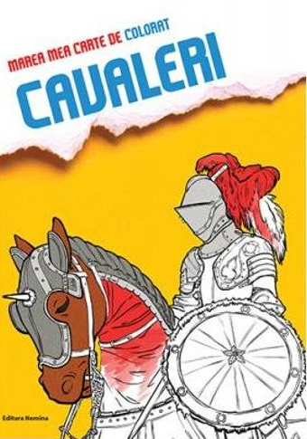Carte de colorat. Cavaleri