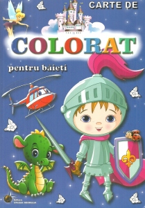 Carte de colorat pentru baieti