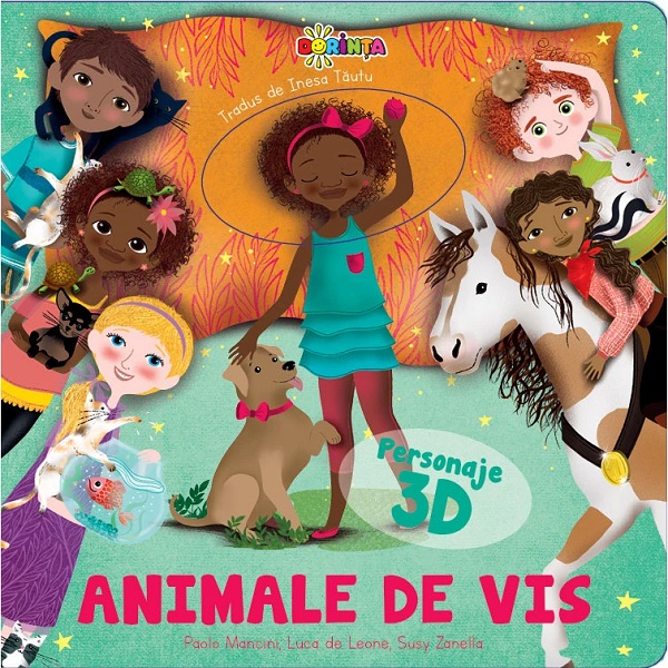 Carte interactiva pentru copii. Animale de vis