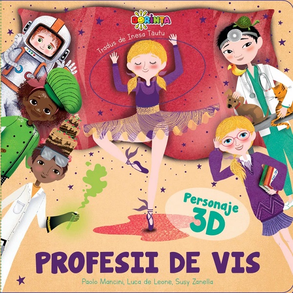 Carte interactiva pentru copii. Profesii de vis