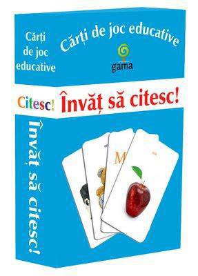 Invat sa citesc. Carti de joc educative