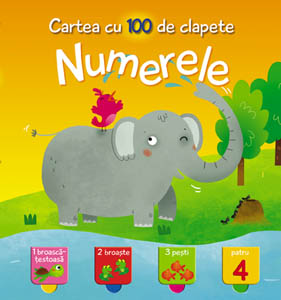 Cartea cu 100 de clapete. Numerele.