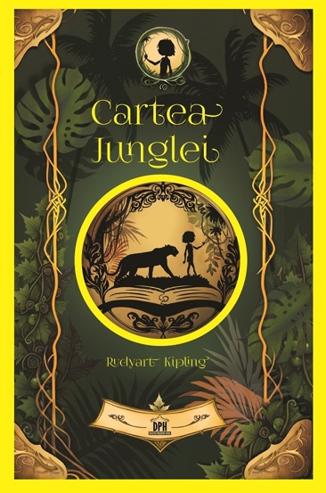 Cartea Junglei - cu folio si canturi ilustrate