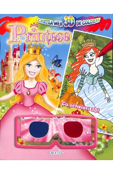 Cartea mea 3D de colorat - Printese