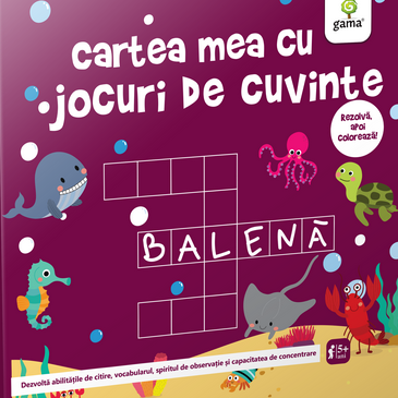 Cartea mea cu jocuri de cuvinte/ Cartea mea de jucat si invatat