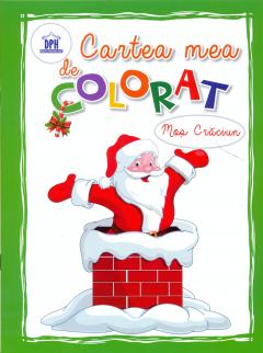 Cartea mea de colorat Mos Craciun