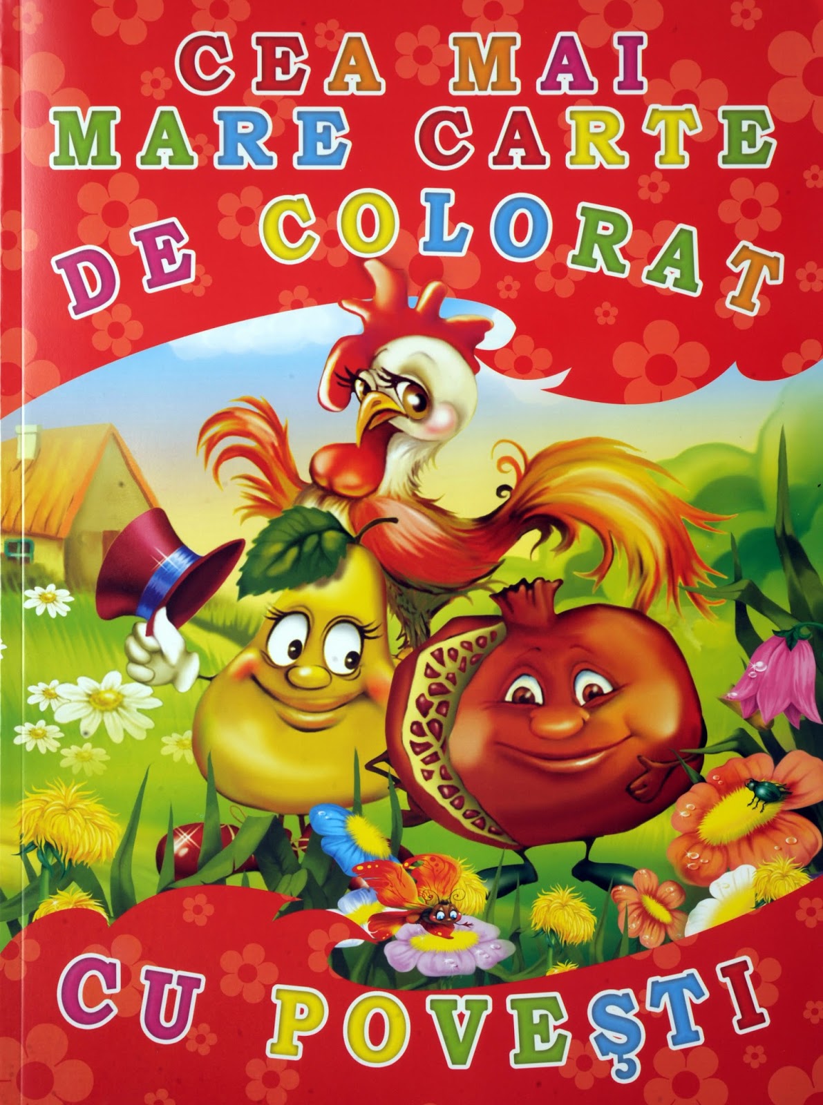 Cea mai mare carte de colorat cu povesti